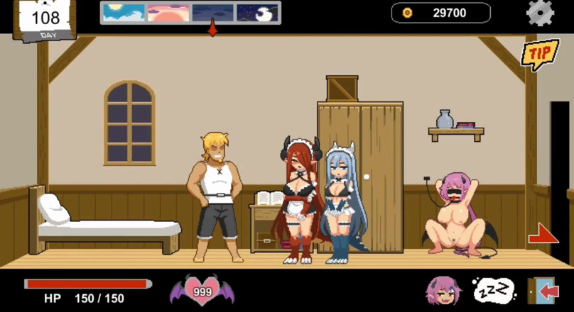 NSFWOtaku: Joc Hentai - Handyman Fantasy - Futând Fete Dlc H scene
