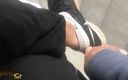 Manly foot: Berkati kaus kaki katunku - kunjungan ke rumah sakit - kaki musim...