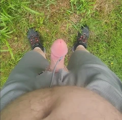 Genieten van de tijd in het park in mijn heilige korte broek.