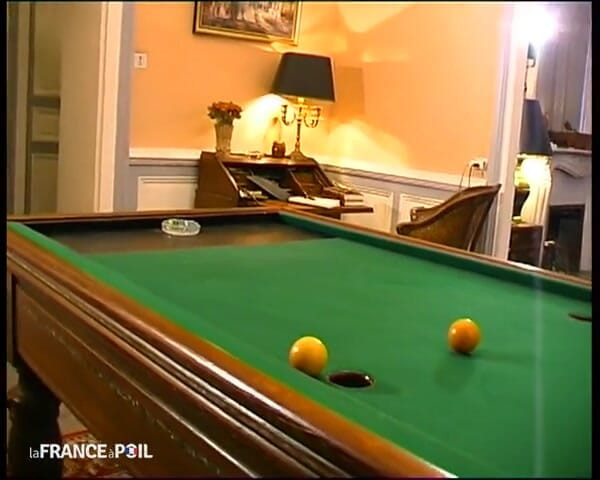 French Family Secrets: Um jogo de piscina bastante quente para uma aluna e...