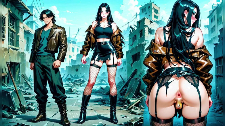 TEEN TRANS: Beleza com peitões trans foda ao ar livre