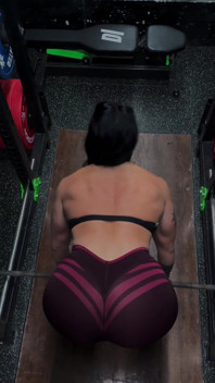 Muscles and a Peachy Ass