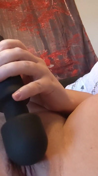 Teasing My Clit with My Wand