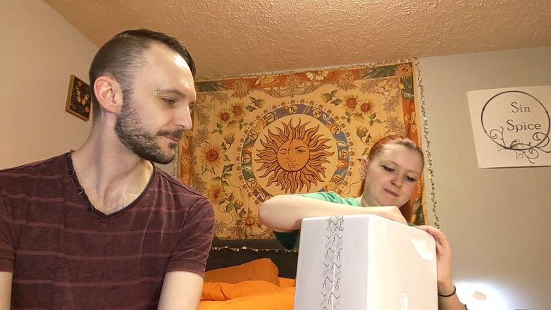 Sin Spice by Sophia Sinclair and Jasper Spice: Tantaly 5.5 磅女性躯干性玩偶开箱和情侣啪