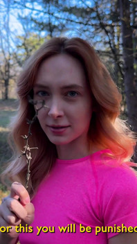 Outdoor Fuck for Cute Stranger Girl