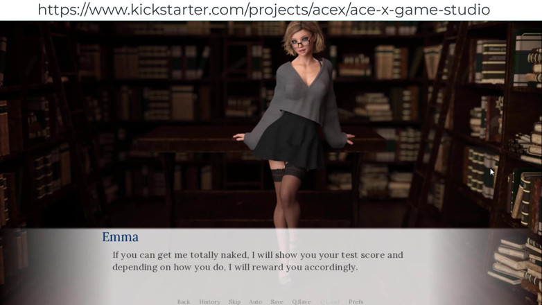 Johannes Gaming: Emma in der bibliothek - Streber sind wirklich erstaunlich im bett