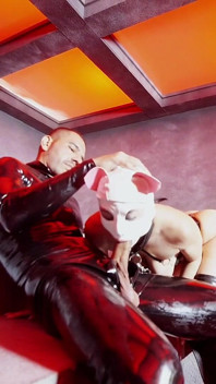 Teddy Tarantino Hardcore Fucking Submissive Latex Fuck Doll Alexa Chains