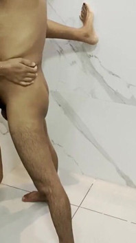Bathroom Sex in Shower Doggy Style