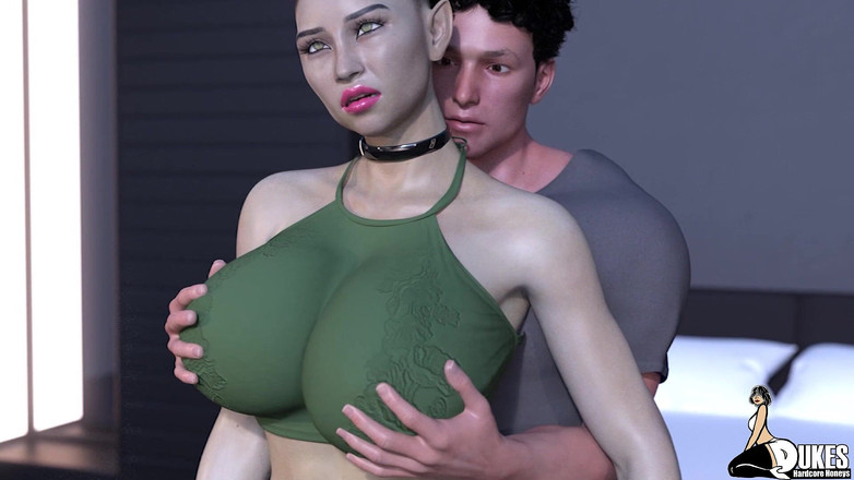 Dukes Hardcore Honeys: Женщина-буги показывает себя и трахается, в результате