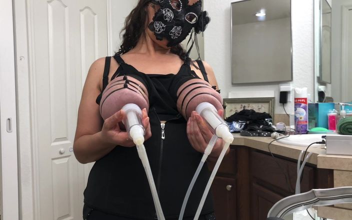 VeeVee Vixen: Hucow vắt sữa trên goat milker cam 3
