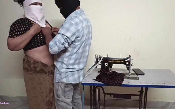 Telugu-fuckers: Telugu, nachbarin, tante, suchte schneider für bluse-measorments, nachdem sie kaum...