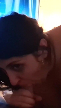 POV: Your BBW Girlfriend Wakes You with a Blowjob