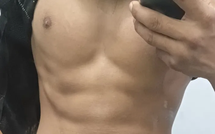 Crazy for cum: Musterbation by Single Boy in Winter