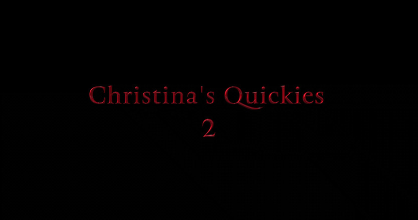 Christina Sapphire: Quickies Christina Vol 2-dildo Dally