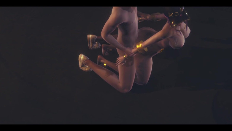 HentaiTubes: Lol Hentai 3D - 무릎 꿇고 거리에서 앉는 Akali - 일본 아시아 만화 애니메이션 게임 포르노