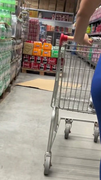 Shopping in Tight Pants