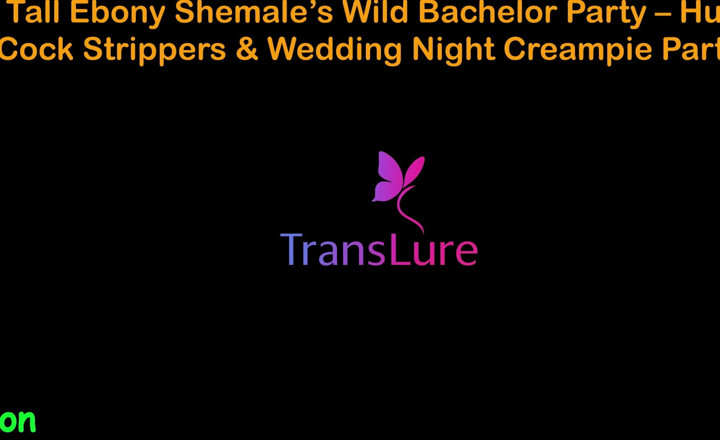 TransLure: Engleză audio sex poveste - Petrecere sălbatică a burlacilor negresă înaltă - stripperi...