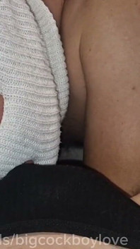 A Cock with Cum in the Mouth as a Thank-you to the Slut Twin.