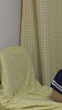 Apron Style Miniskirt Student Uniform, Thighs, Legs, Spill Out Tits, Wedgie Thong Panties, Observe Japanese From Under the Desk