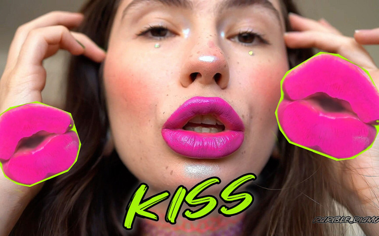 Naughty Magenta Messy Wet Kiss Spit Fetish (Rarible Diamond) Naughty Magenta Messy Wet Kiss Spit Fetish (Rarible Diamond)
