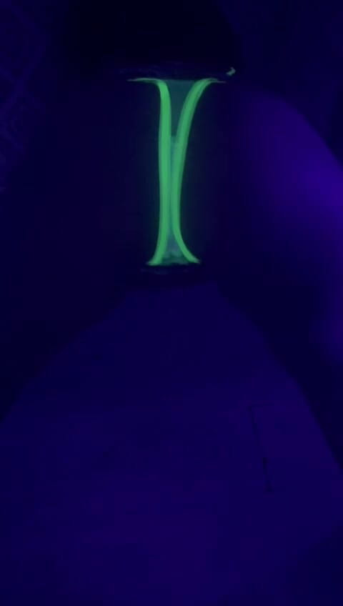 Caramela Sluty Wife: Twerking Perfect Body Short Skirt Neon Lingerie Close up MILF...