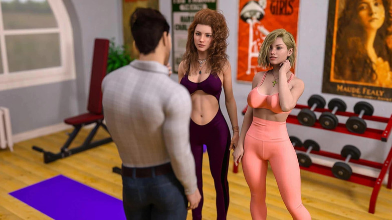 Dirty GamesXxX: Догляд за задоволенням: вправи з двома сексуальними дівчатами, 23 серія