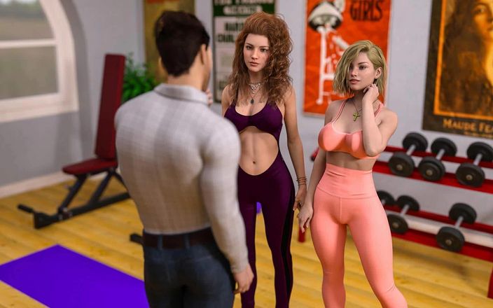 Dirty GamesXxX: Karmienie z powrotem do przyjemności: ćwiczenia z dwoma seksownymi dziewczynami ep 23