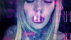 Goddess Misha Goldy: Denní oprava hladu po mých rtech! Část 20 hra přes