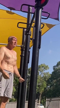 Solo Masturbation with Some Exercise