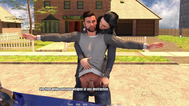 3D Cartoon Porn: Dom babci 10 - policjantka Sandra daje ręczną robotę Thomasowi Till He...