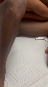 African White Teen Riding BBC