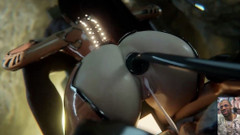 Good news media: Eve深喉大黑屌，chun-li深喉坚硬的鸡巴，而 mai 吮吸他的球