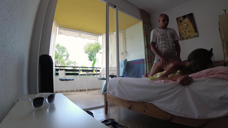 Sasha Bikeyeva: I got fucked hard in a hotel in Mallorca. Real...