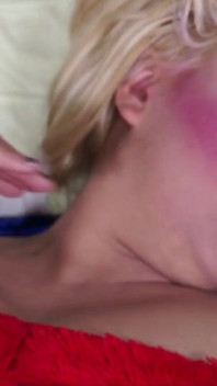 Busty Blonde MILF Jessika Fingers Her Soaked Pussy