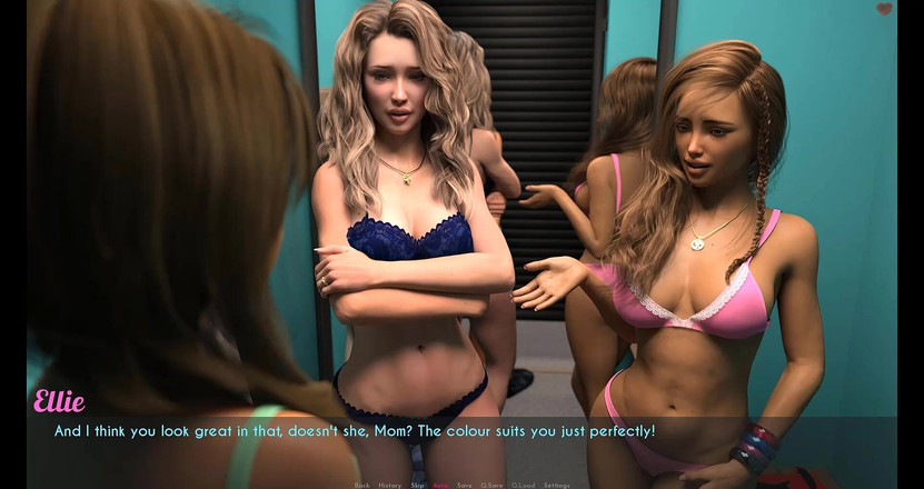 Visual Novels: Жена и мачеха, часть 74