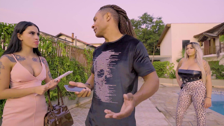 Sex Arte: Neslušný výstřik - Sarah Santi - Aline Souza