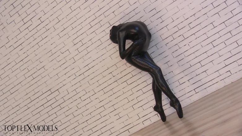 Gymnastic: Ballerina met lange benen