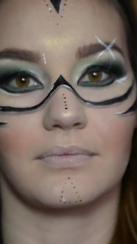 Elena Vega - video cosplay VR di belakang pentas