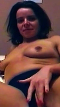 Busty Mature Brunette Fingers Dripping Pussy While Getting Pounded