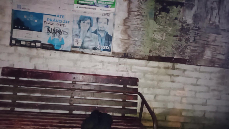 kickerscooter: Busshållplats 2