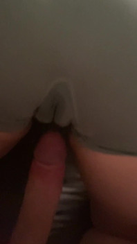 Teasing Her Cameltoe in Yoga Shorts