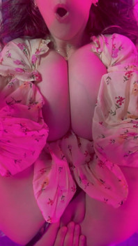 Virtual Sex Games - Cute Girl in Romantic Mini Dress Wants Drilling and Messy Pussy Cum - Lilykoti