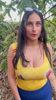 Sex with a Small, Exotic, Busty Small-town Girl Riding on My Cock