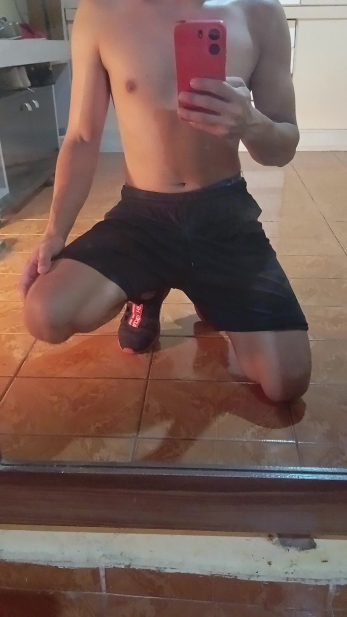 Ray Oliver: Black Gym Shorts