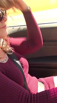 Thanks for Hanging Around for This One. Filmed My Best Friend Rubbing One Out While Driving.