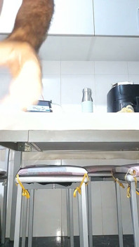 สอดใส่สองครั้งในก้นฉันด้วยดิลโด้คู่ โคลสอัพ