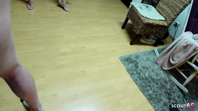 Scout69: Skinny German Latina and Dirty Teen Talk Older Guys to...