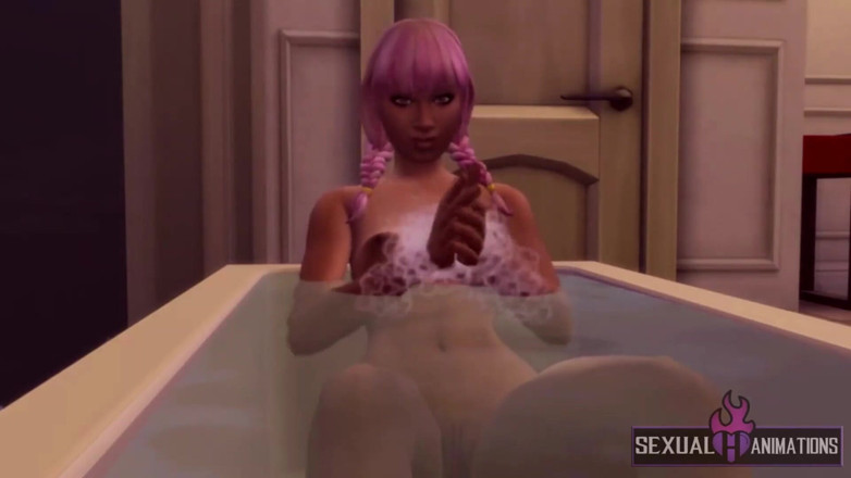 Sexual Hot Animations: Perfect horny teen squirt bathing - Sexual Hot Animations