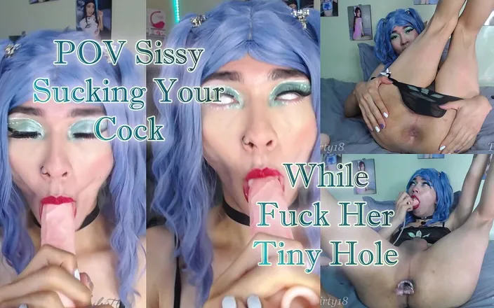 Sofi_elfqueen: POV Sissy Sucking Stepbrother's Cock