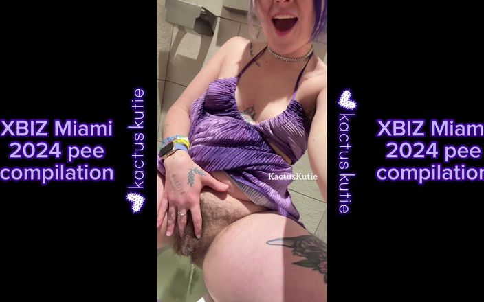 Kactus kutie: Xbiz Miami 2024 pis , compilación